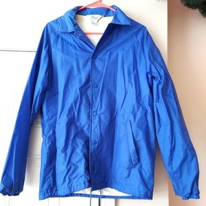 Vintage fleece lined windbreaker
